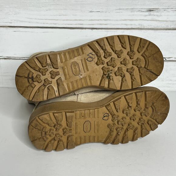 Altama Gore-tex Tan Lace Up Military Boot Vibram Shoe Size 6 Wide - Picture 8 of 9